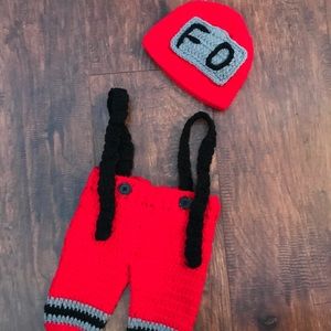 Newborn Firefighter outfit